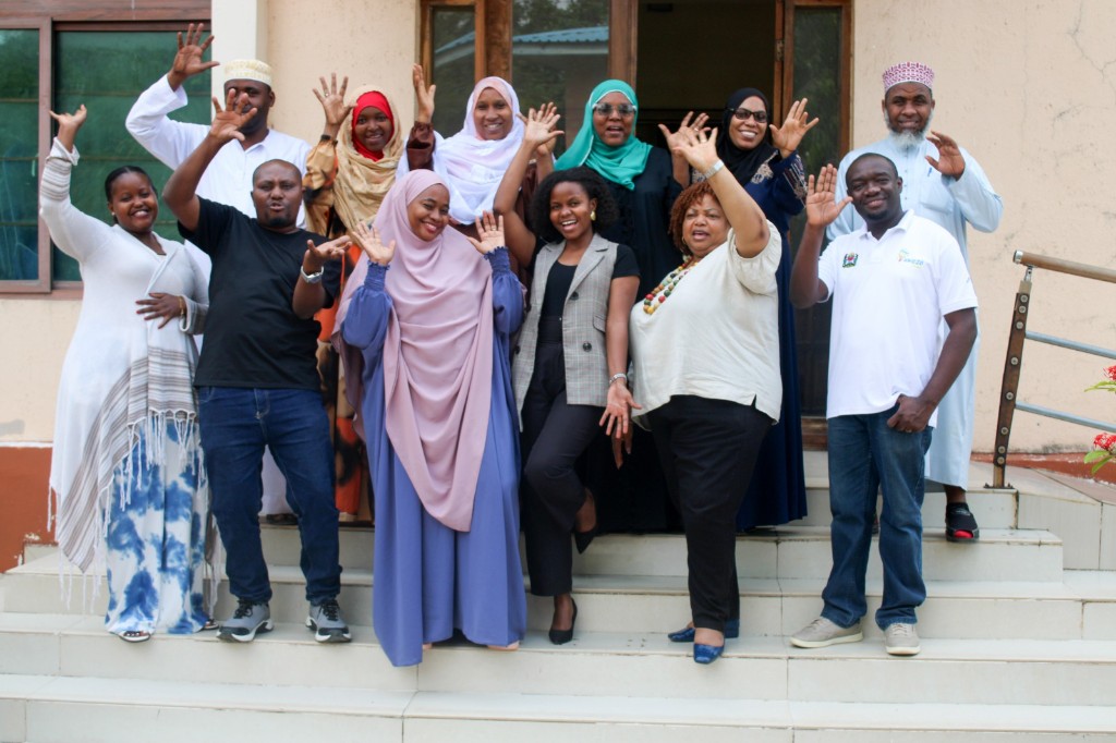 CAPEV colleagues after a training session